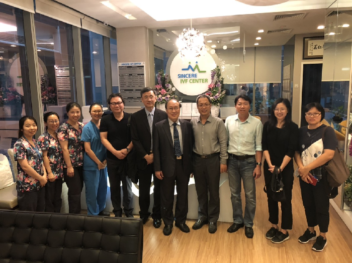 新加坡參訪Singapore IVF Center及Pacific Fertility Institutes Medical Clinic會商交流與合作