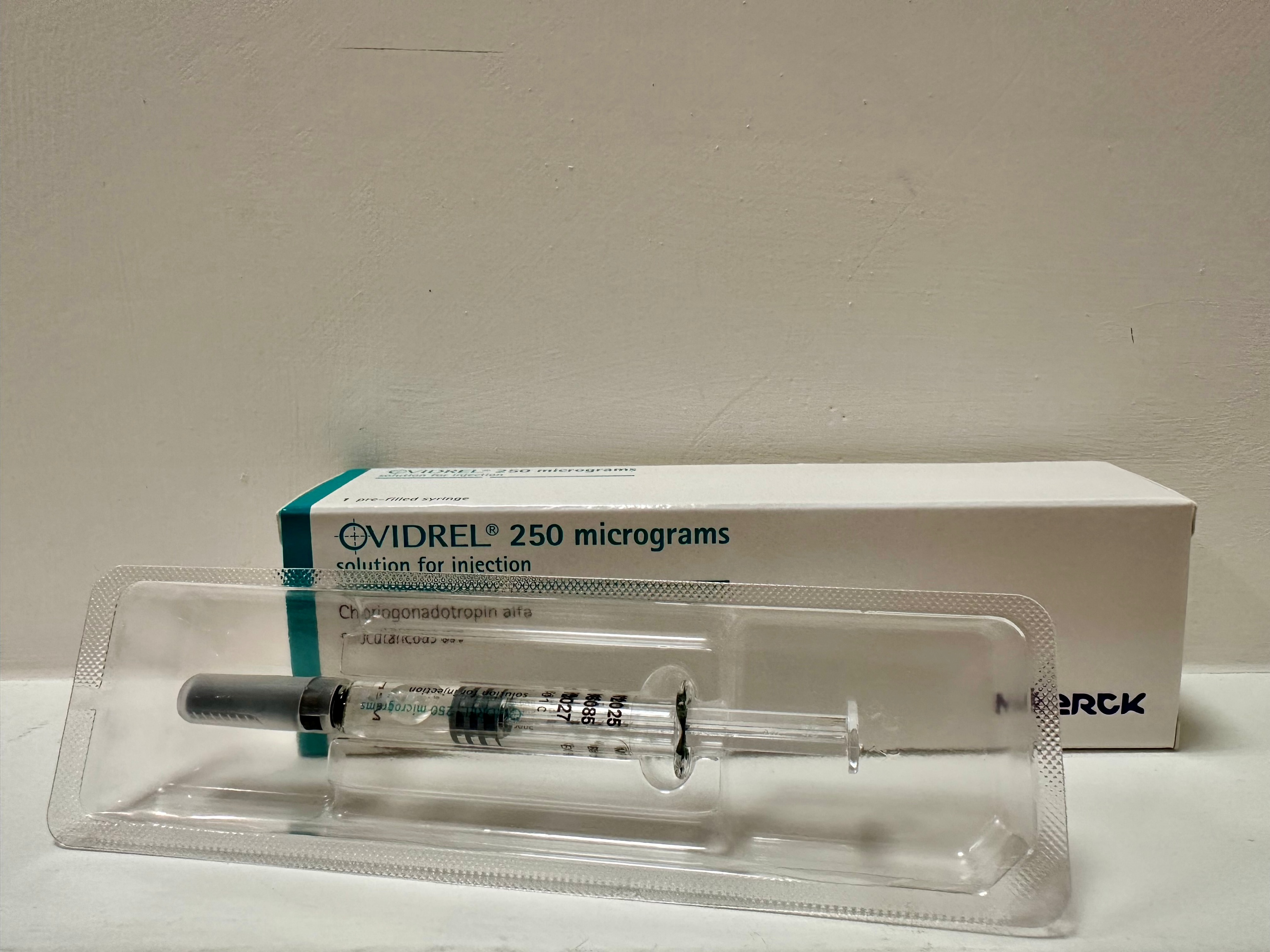 Ovidrel (r-HCG) 250mcg/6500IU